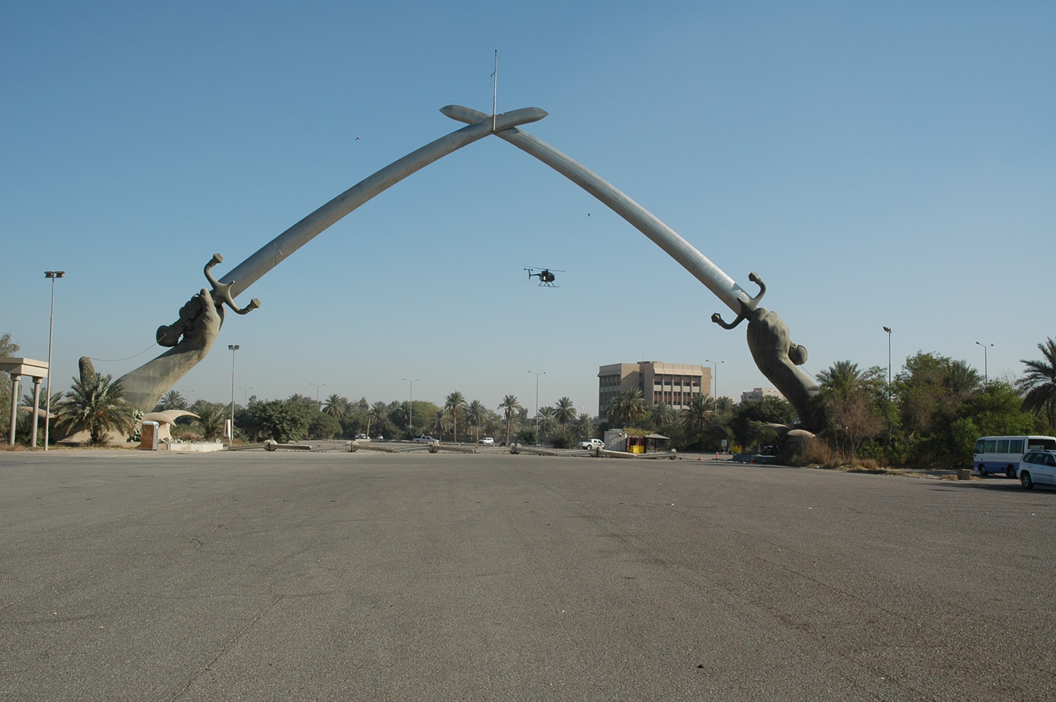 An archway in Baghdad